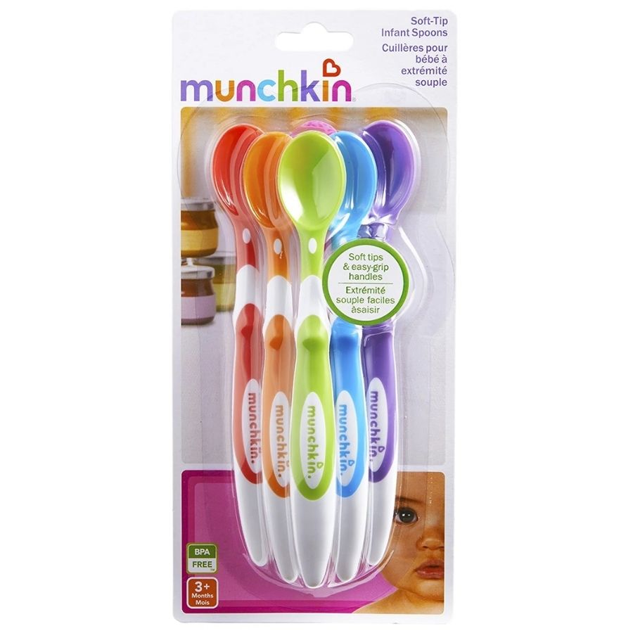 Soft-Tip Infant Spoons Pack of 6
