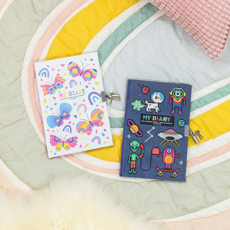 Tiger Tribe My Diary, Top Secrets - with included Padlock! unisex (bambini)