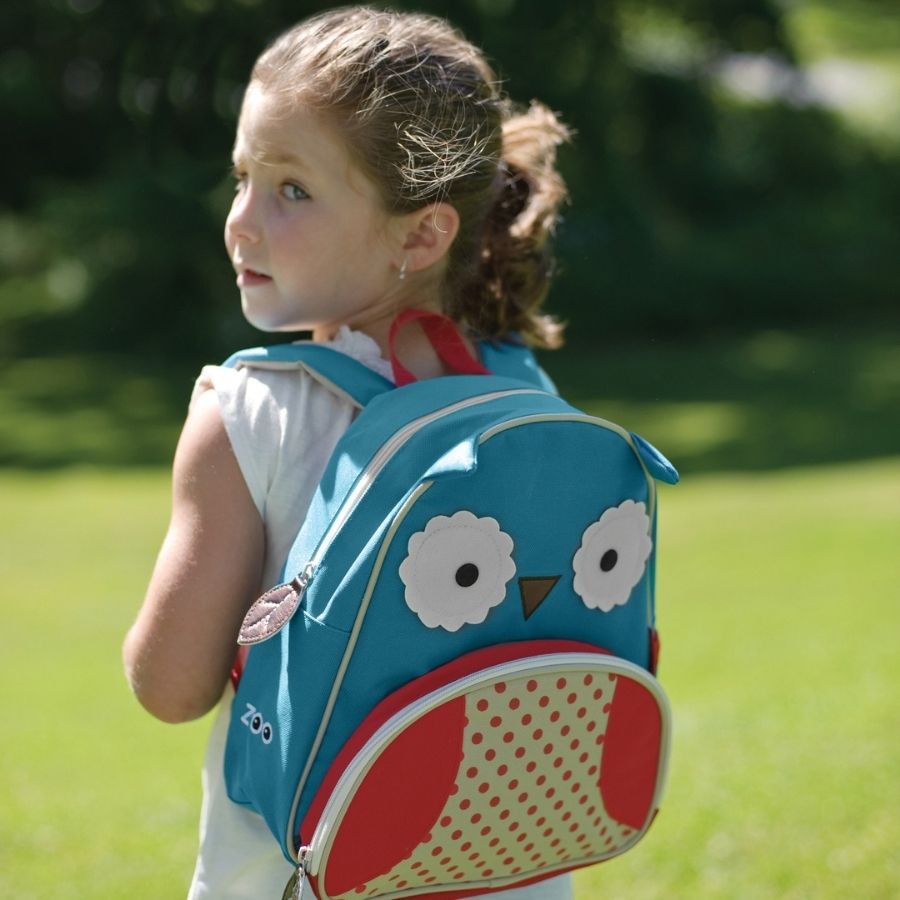 Zoo Backpack for Kids - Cute Animal Print Preschool Backpack with Adjustable Straps