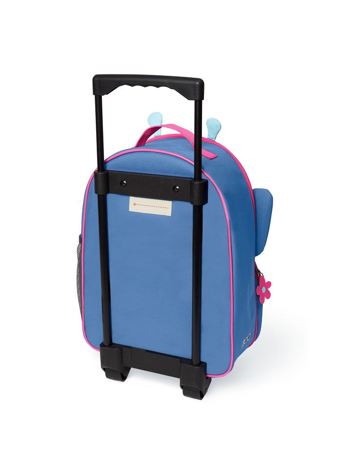Zoo Kids Rolling Luggage Butterfly