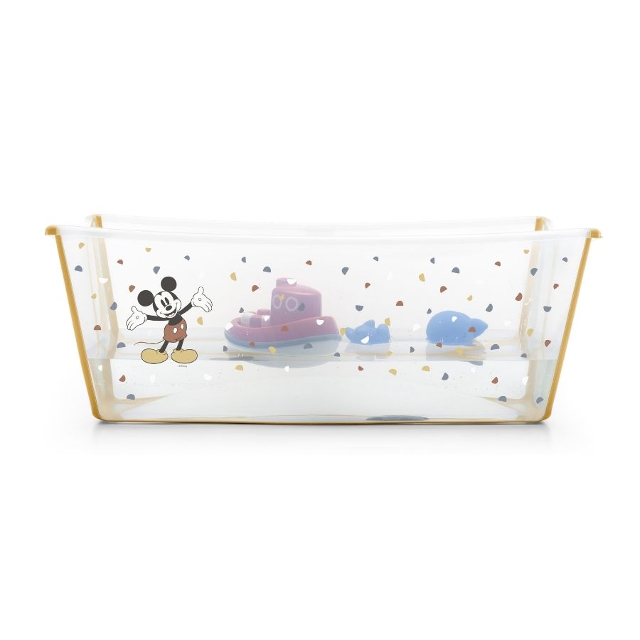 Flexi Bath X-Large Mickey Celebration White + Newborn Support White