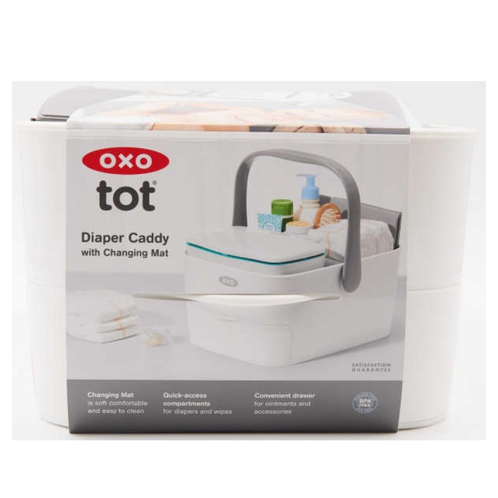 حامل الحفاضات - رمادي