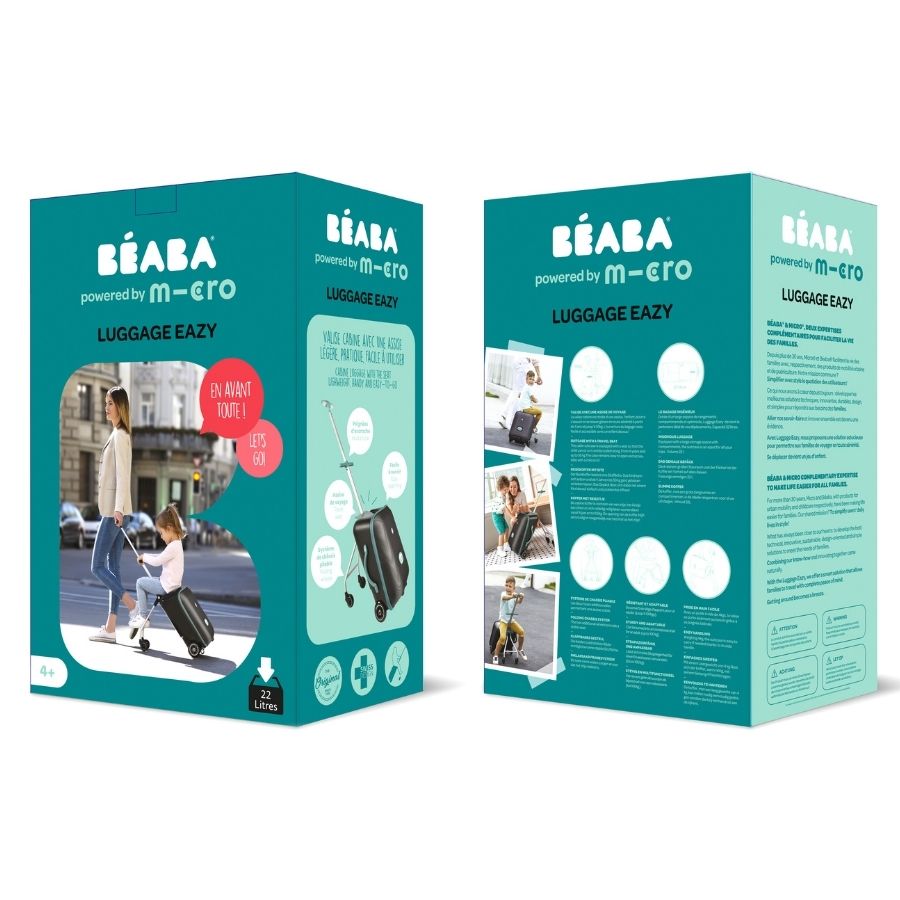 حقيبة سفر إيزي سوداء