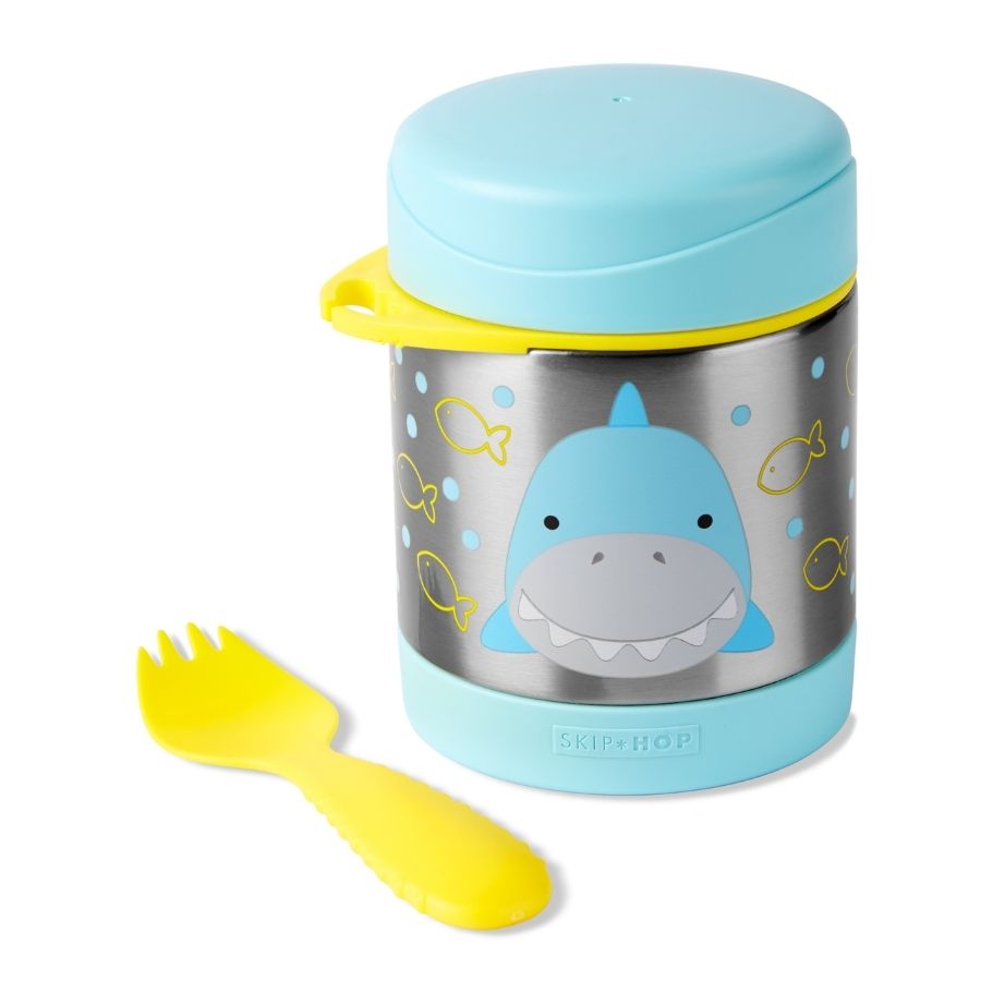 Zoo Food Jar Collection — Reusable Kids Food Storage Jars for Baby Feeding