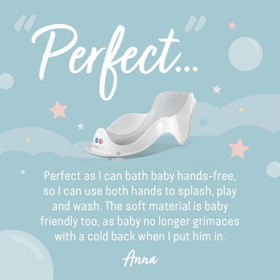 Soft Touch Mini Bath Support - Grey