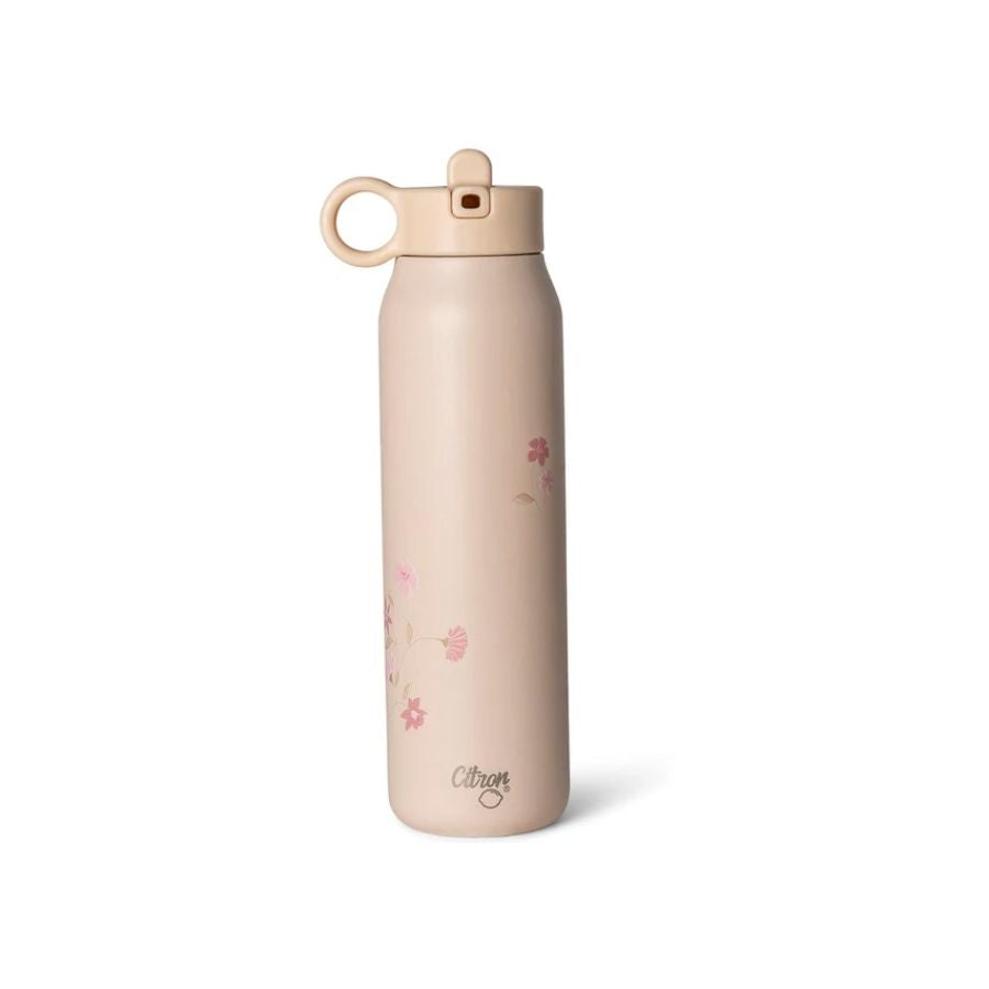Stainless Steel Water Bottle 350ml Flower