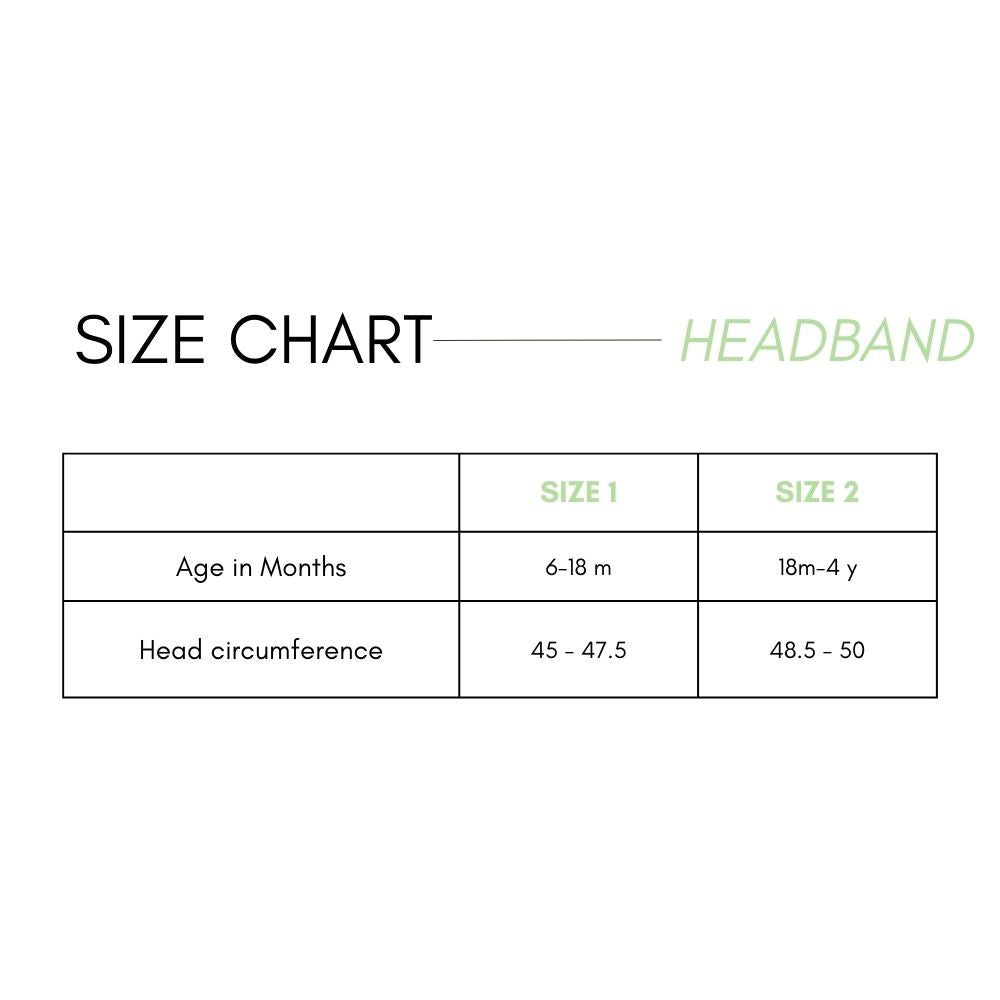 2 Pack Headband Set - White Meadows / Flower Pink