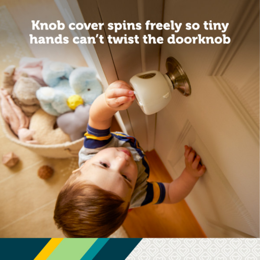 Parent Grip Door Knob Covers 3pk