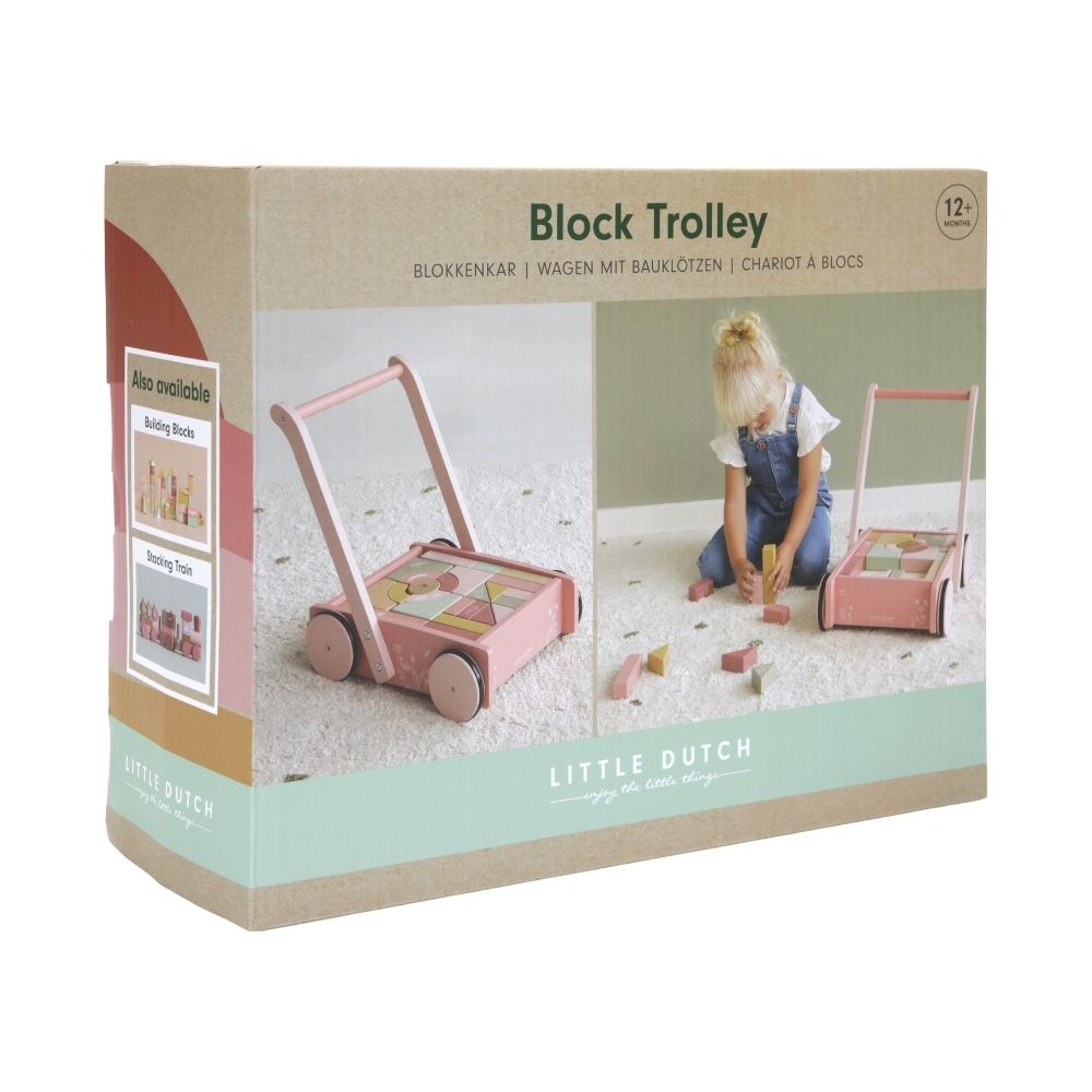 Block Trolley Wild Flowers