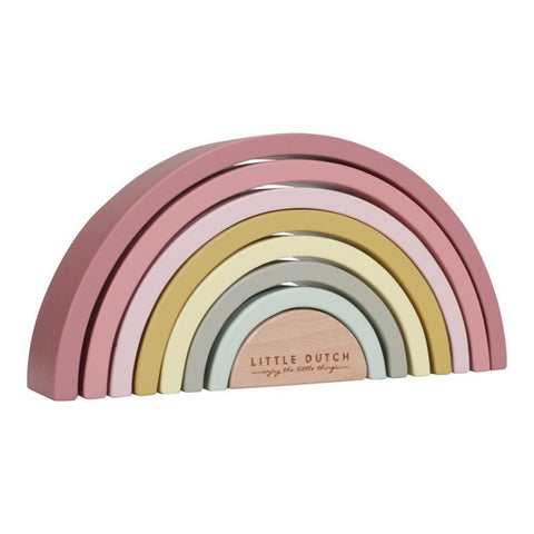 *Pre-order May* Wooden Toy Rainbow Pink