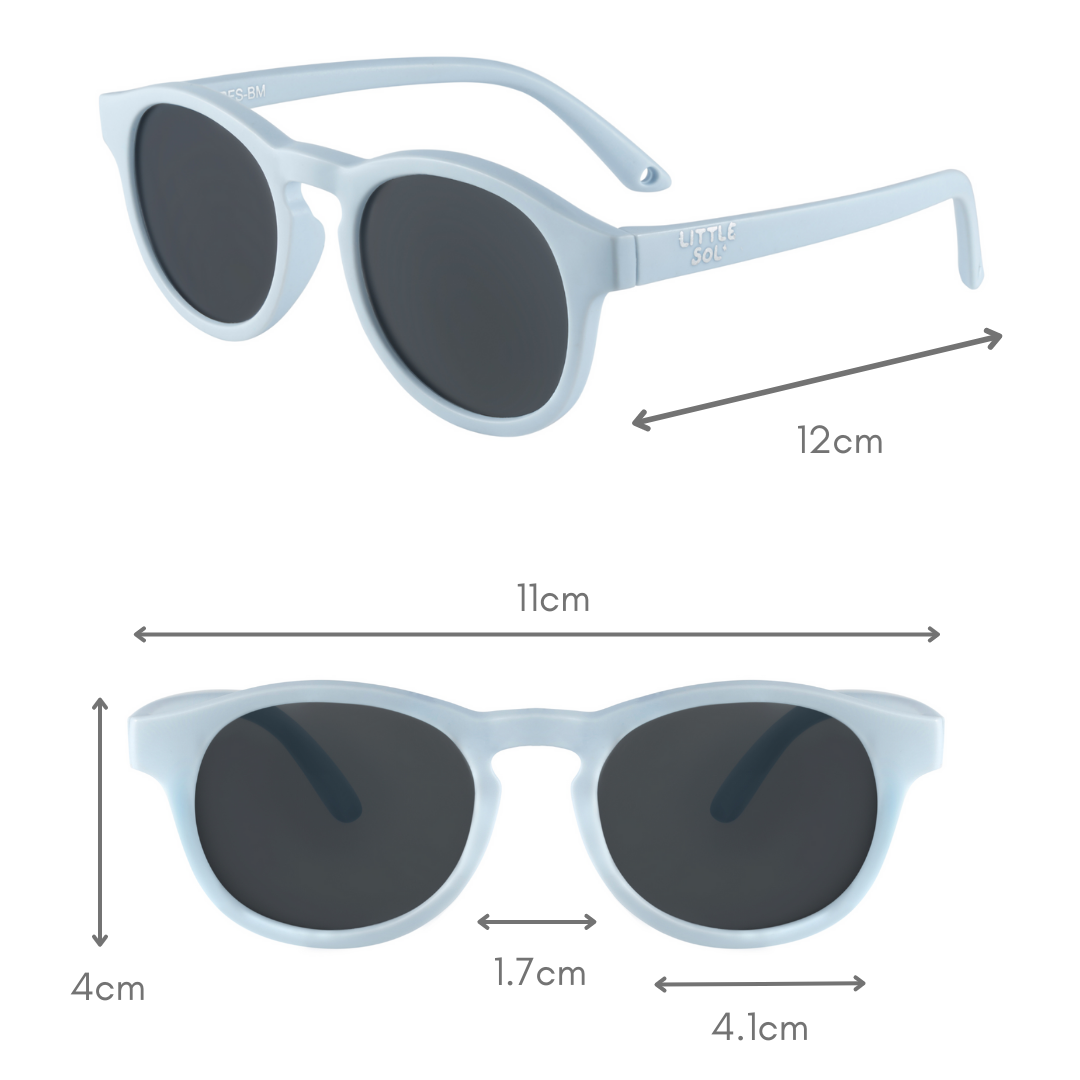 James - Baby Sunglasses (0-3 years) | Infant & Toddler UV Protection Soft Flexible Frames