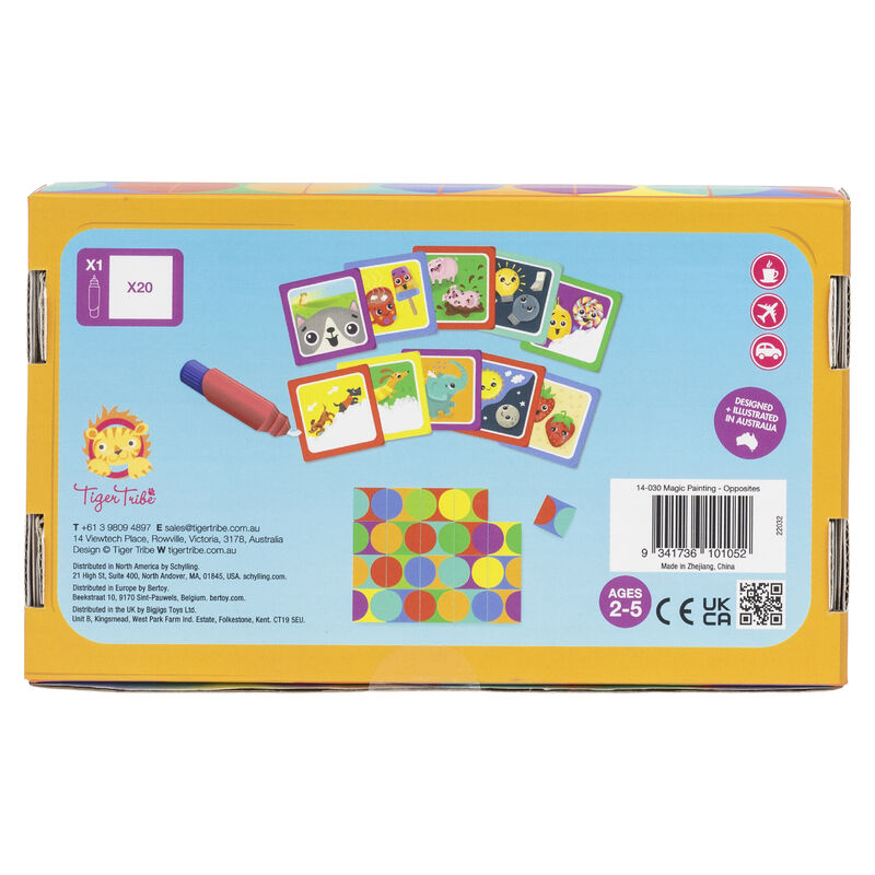 لوحة سحرية - الأضداد