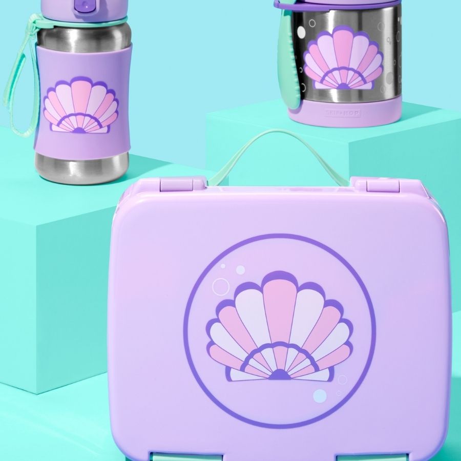 Spark Style Bento Box Portable Multi-Compartment Reusable Lunch Container for Travel