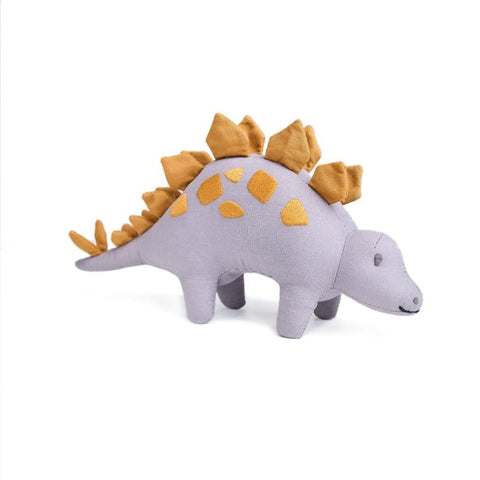 Gift-Ready Wonders | ThreadBear Design | Steggy Linen Dinosaur Toy