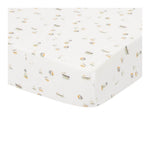 Fitted Bassinet Sheet Sailors Bay White - 100% Cotton
