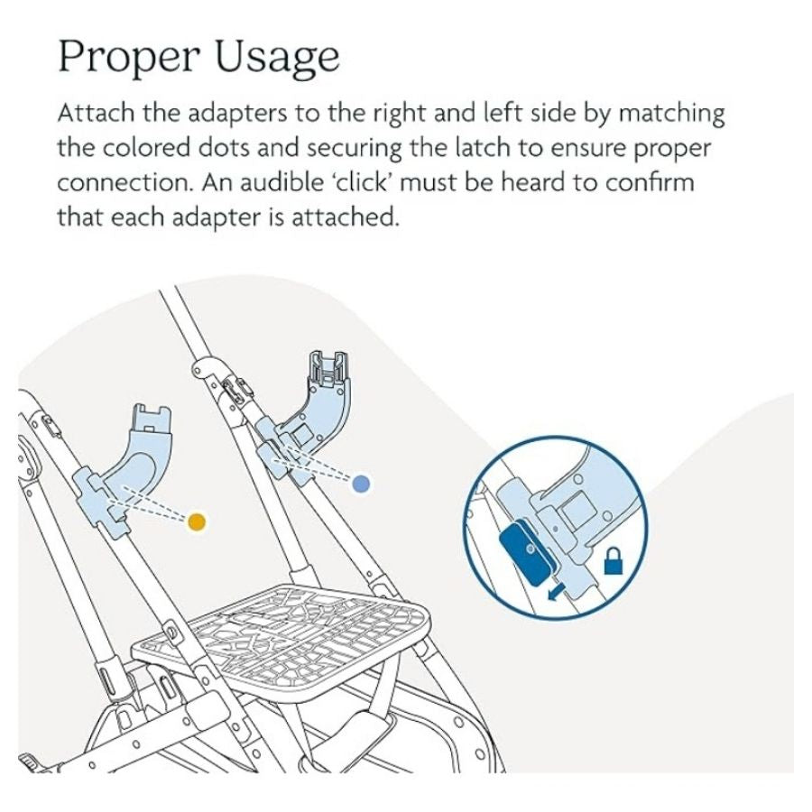 محولات مقعد السيارة Minu/Minu V2