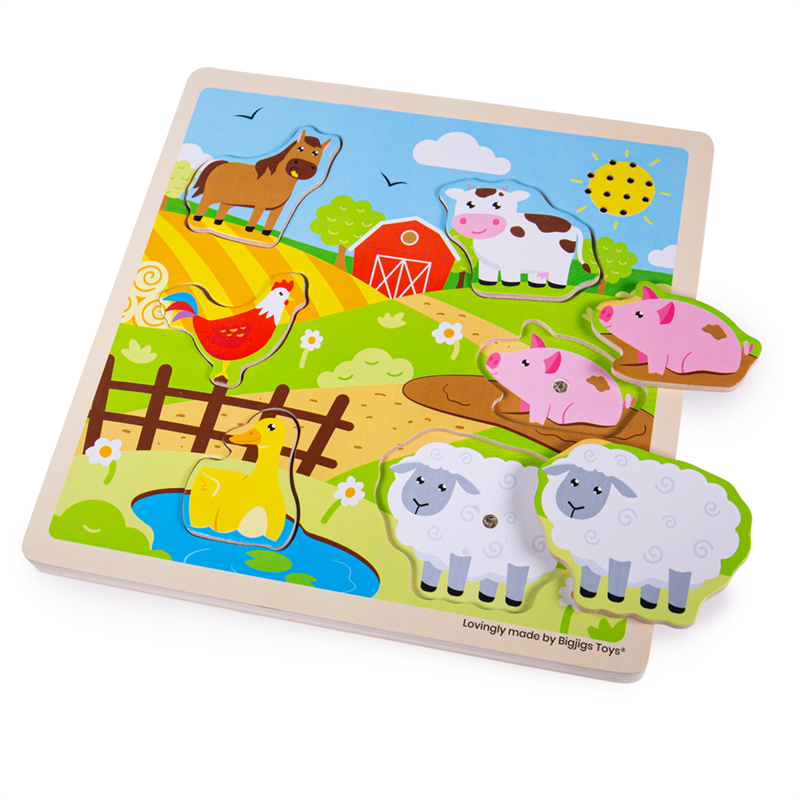 Animal cheap puzzle wooden