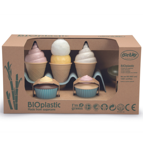 Dantoy | Bioplastic Ice Cream Scoop Set Of 11 Parts | Age 0+