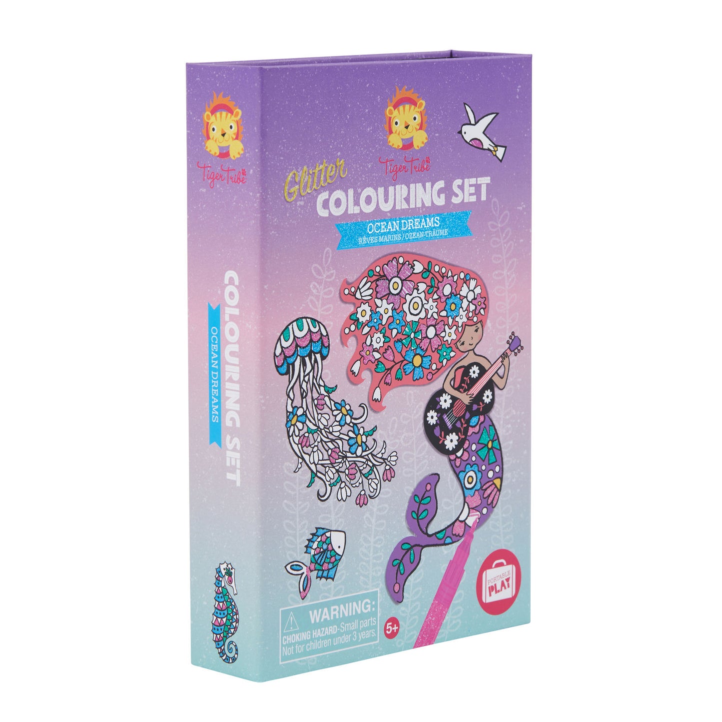 Glitter Colouring Set - Ocean Dreams