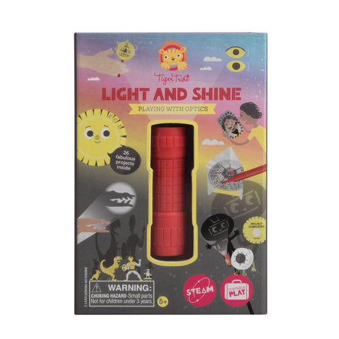 Tiger Tribe | Light and Shine | Optic Play Set | 5 Years+