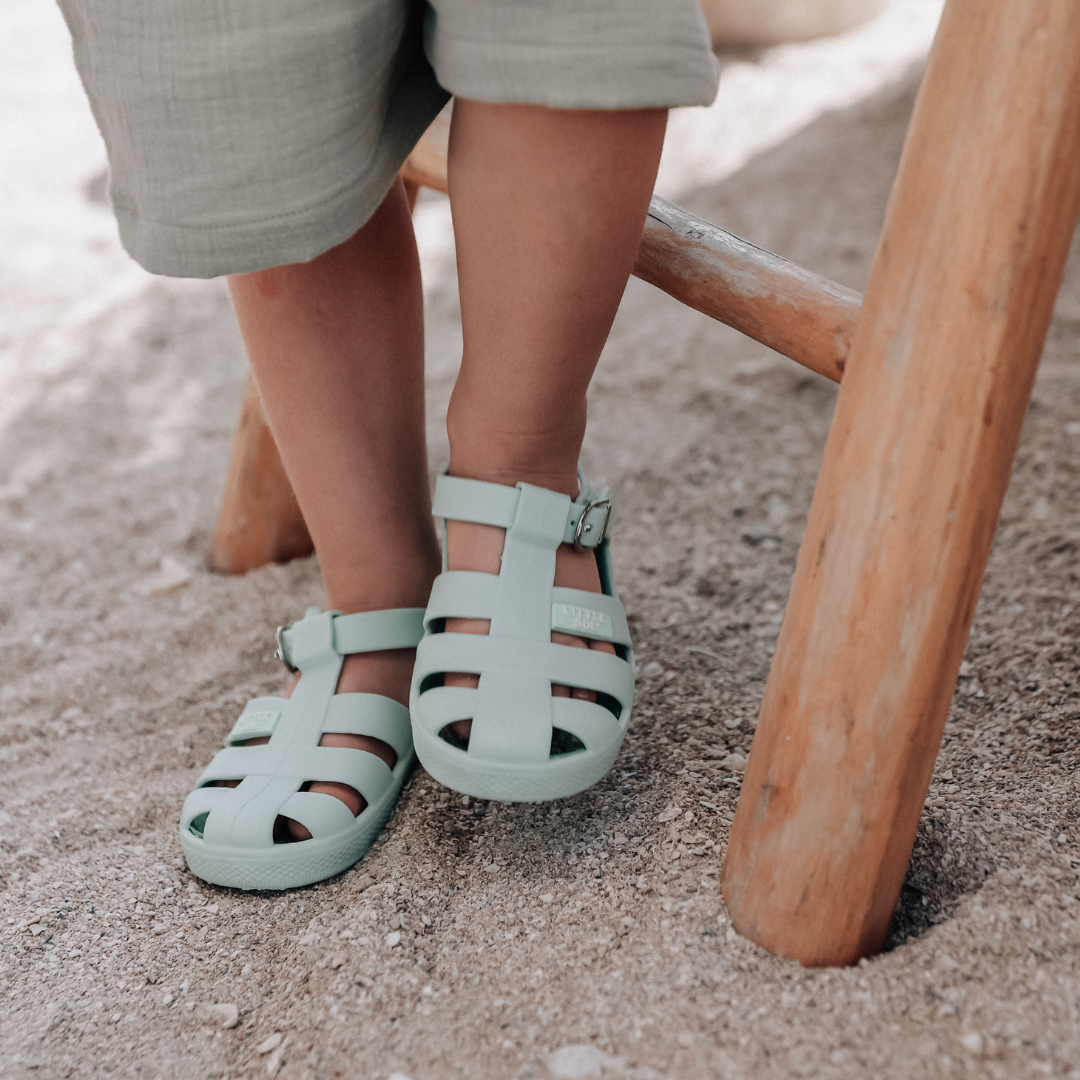 Jaimi Sandal Mint Green Sweet Pea Kids