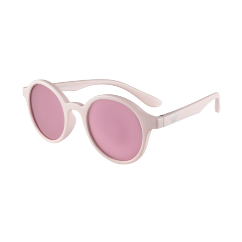 LITTLE SOL+ | Cleo - Baby Pink Mirrored Kids Sunglasses | Age 3-10