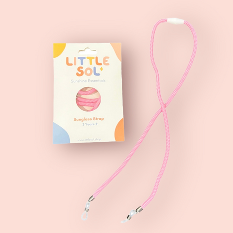 LITTLE SOL+ | Sunglass Strap - Pink Candy | 100% Durable