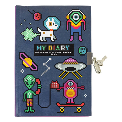 Tiger Tribe | My Diary - Pixel Space Theme | Kids Journals 