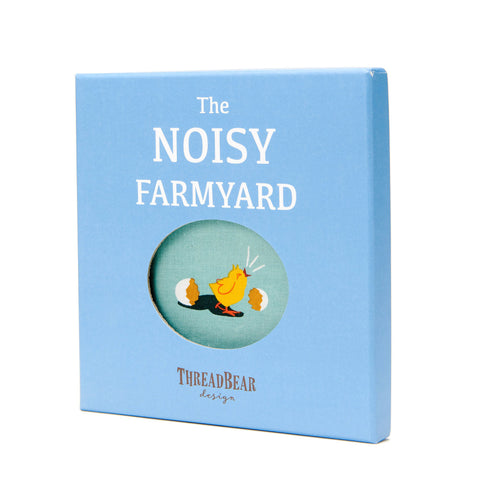 ThreadBear Design | The Noisy Farmyard Rag Book | Age 1+