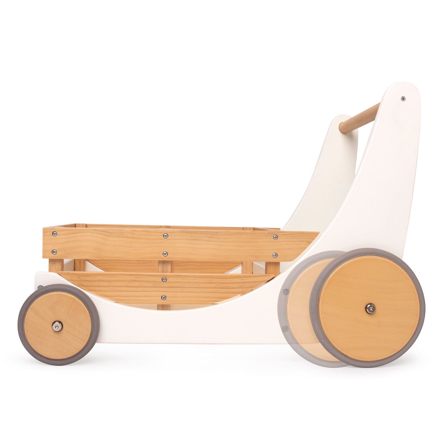Kinderfeets Toy Cargo Walker - White