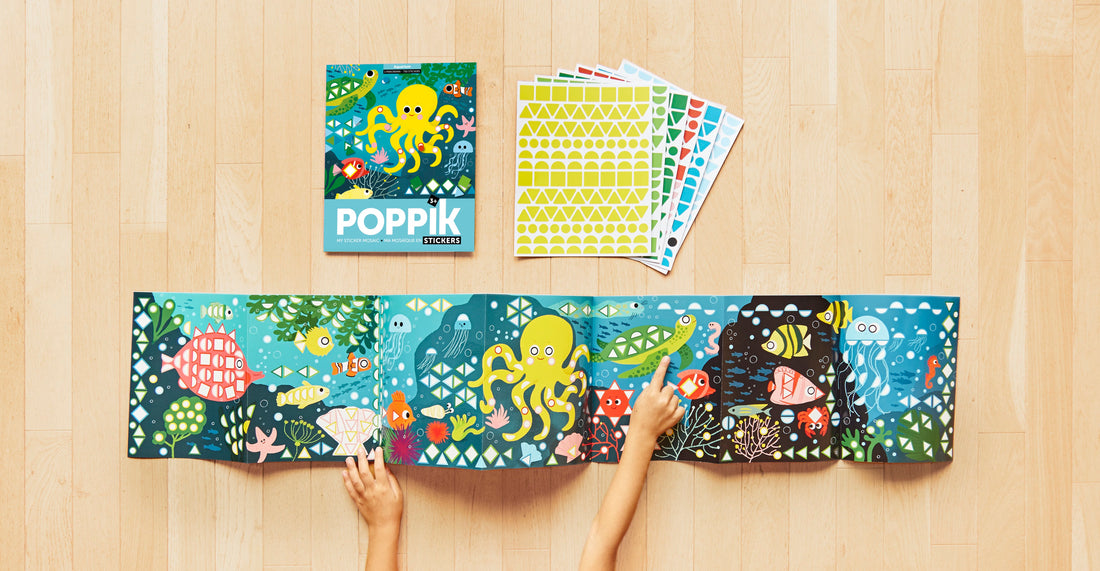 Poppik  | Art in stickers | Order From Online At Sweet Pea
