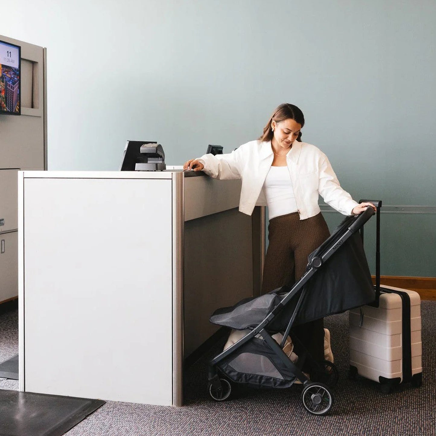 Minuv3 Stroller  - Charcoal | Carbon Frame |