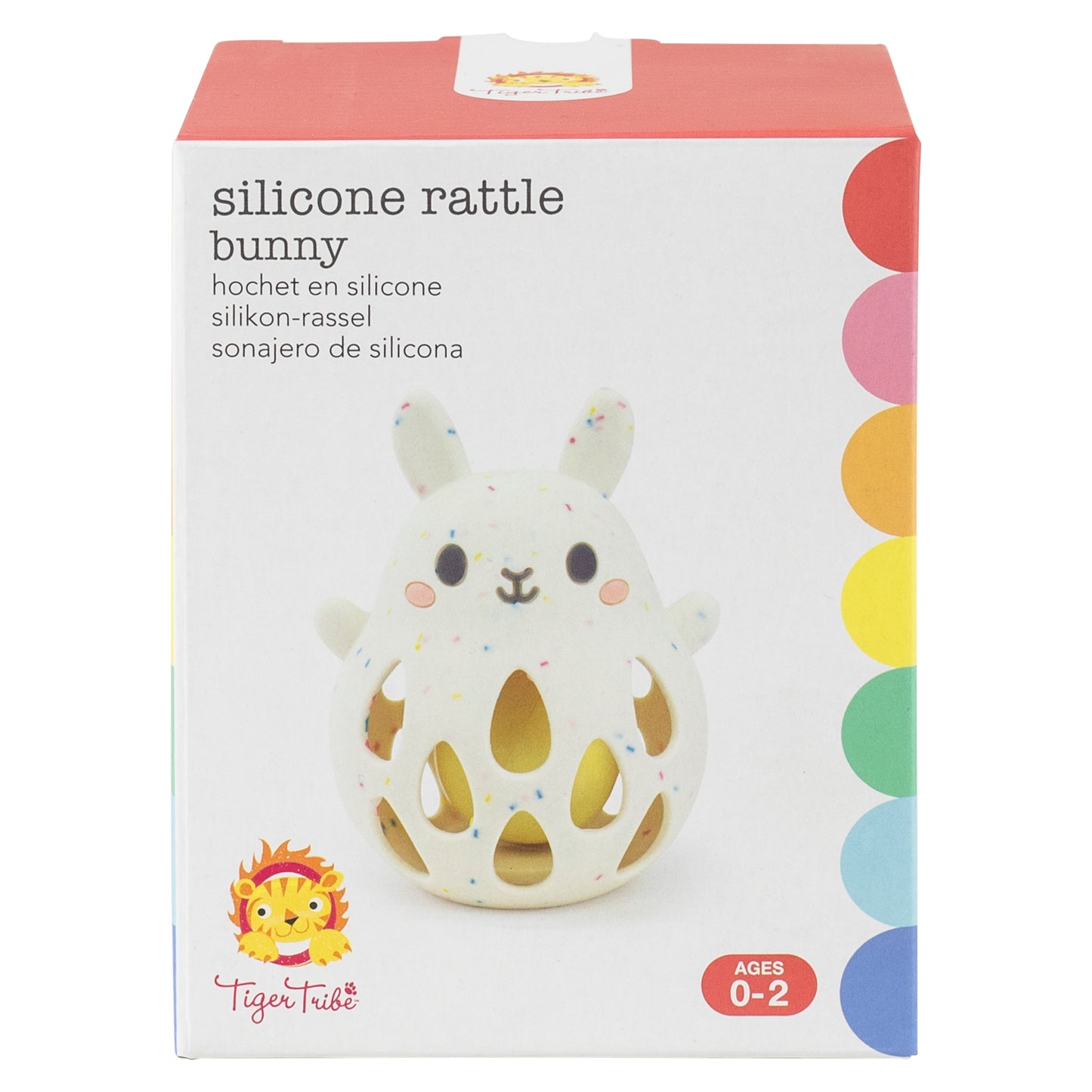 Silicone Baby Rattle - Soft Teether Toy for Infants and Newborns, BPA-Free