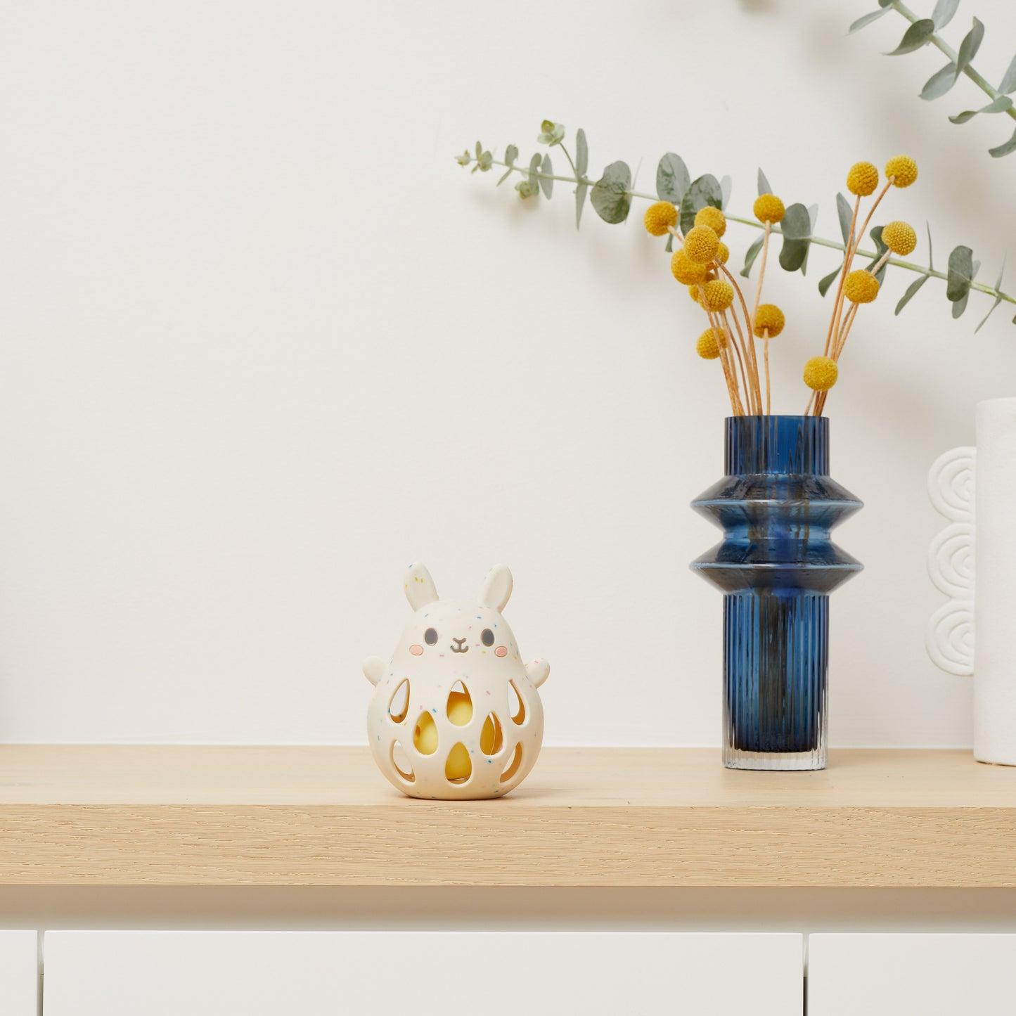 Silicone Baby Rattle - Soft Teether Toy for Infants and Newborns, BPA-Free