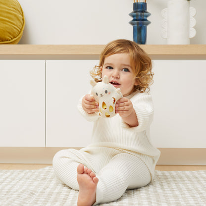 Silicone Baby Rattle - Soft Teether Toy for Infants and Newborns, BPA-Free