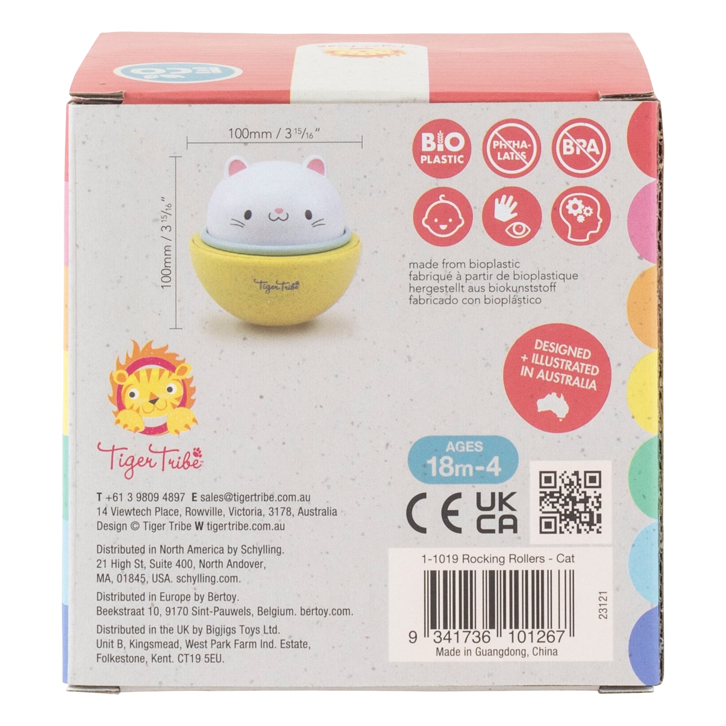 Rocking Rollers - Pet Activity Roller for Interactive Play and Enrichment Toys