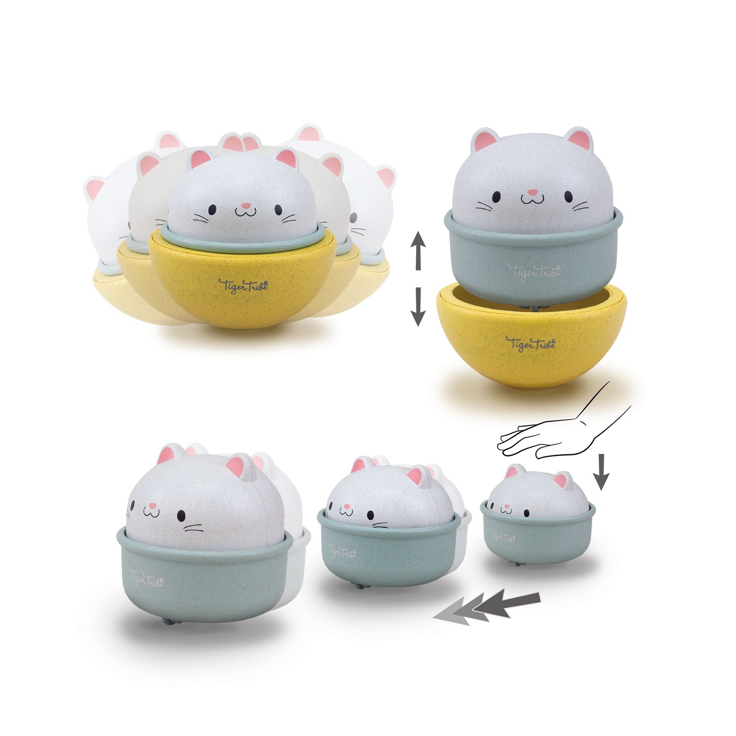 Rocking Rollers - Pet Activity Roller for Interactive Play and Enrichment Toys