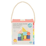 Tiger Tribe | Rattle and Stack Bio Blocks | Starter Pack Of 11