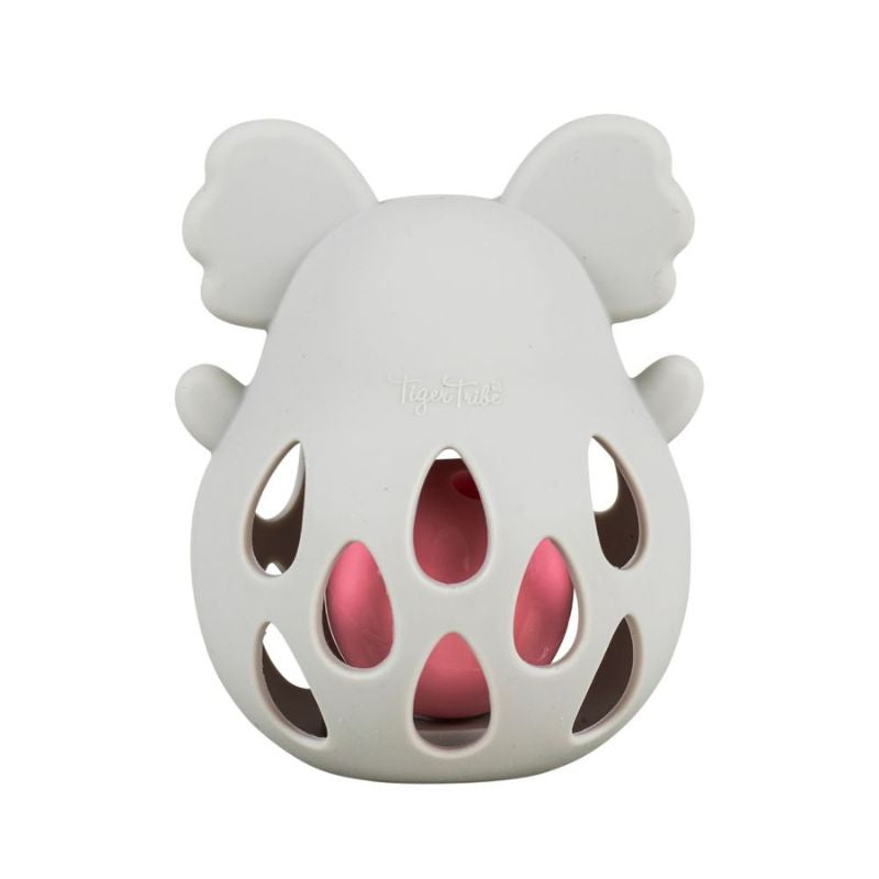 Silicone Baby Rattle - Soft Teether Toy for Infants and Newborns, BPA-Free