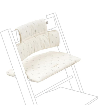 وسادة تريب تراب الكلاسيكية باللون الرمادي النوردي