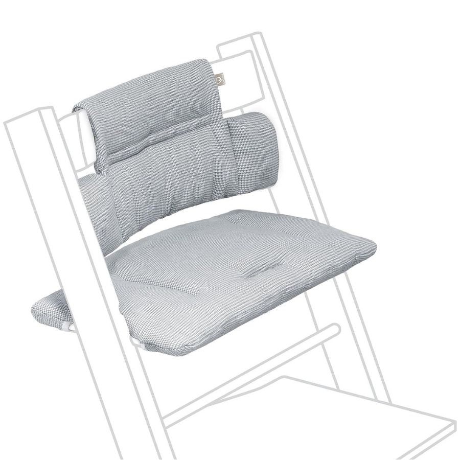 وسادة تريب تراب الكلاسيكية باللون الرمادي النوردي