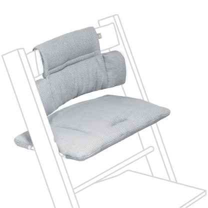 وسادة تريب تراب الكلاسيكية باللون الرمادي النوردي