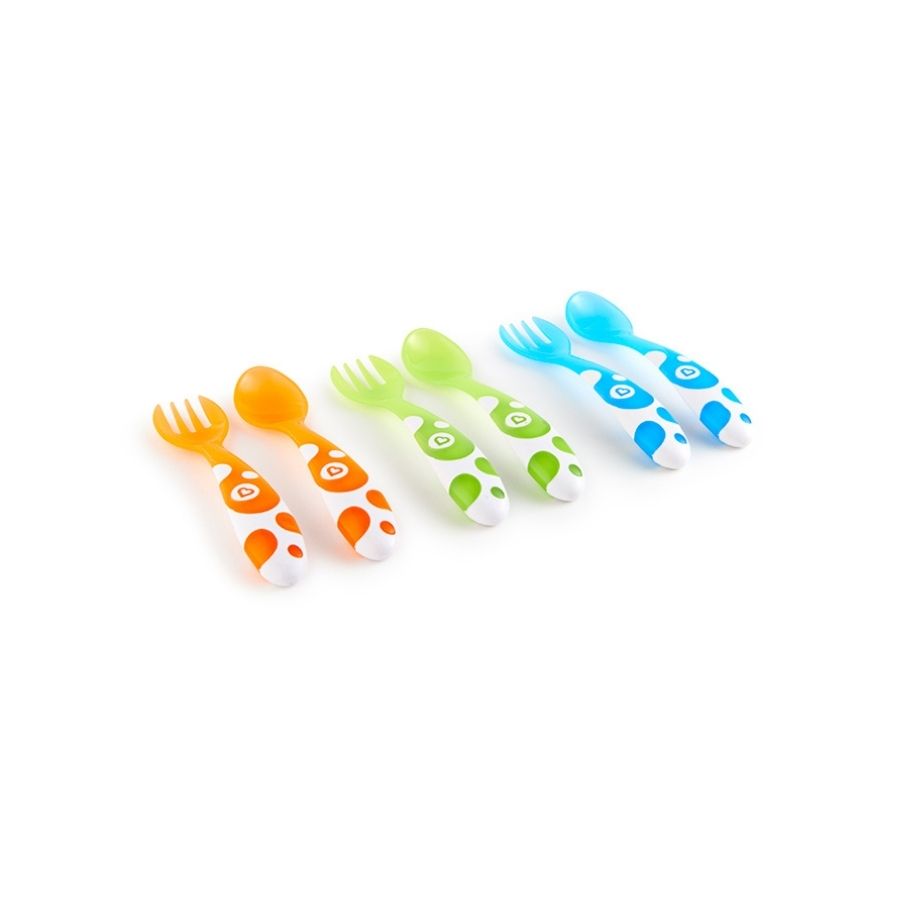 Multi™ Forks & Spoons Pack of 6