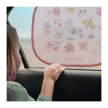 Shop Kids' Car Sunshades Flowers & Butterflies 