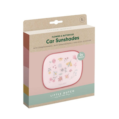Shop Kids' Car Sunshades Flowers & Butterflies - Set of 2 