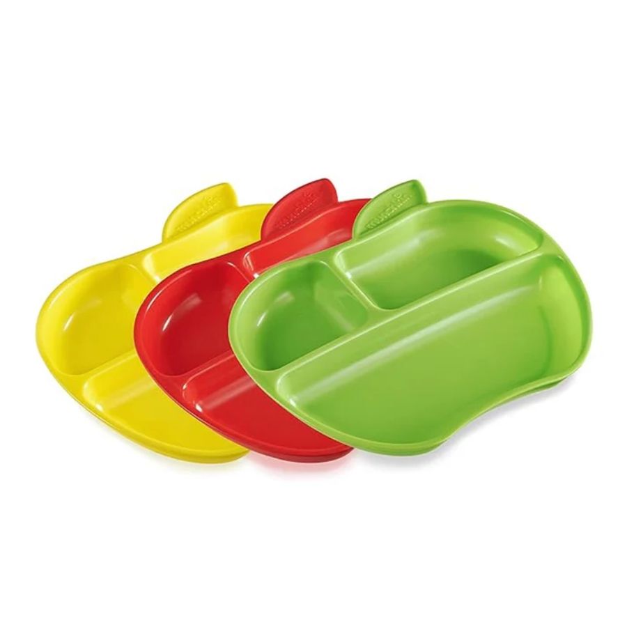 مجموعة من 3 أطباق تفاح صغيرة