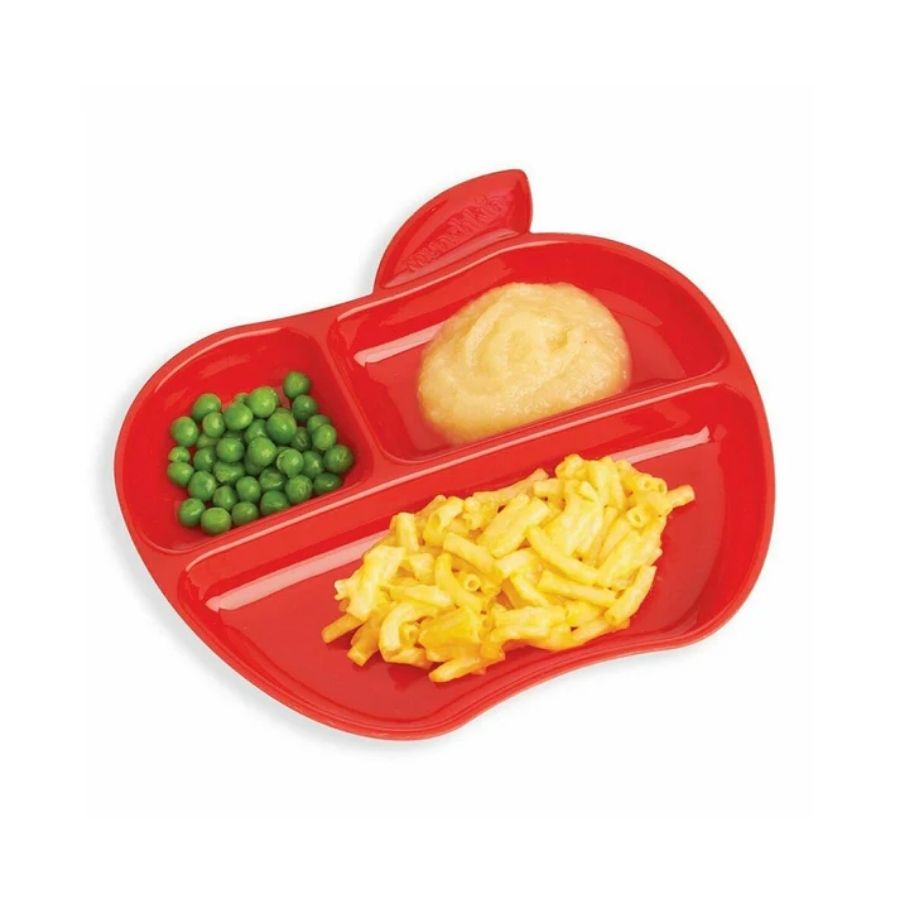 مجموعة من 3 أطباق تفاح صغيرة