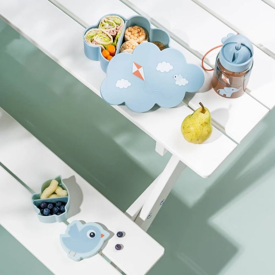 Lunch & Snack Box with Straw Bottle - Playground