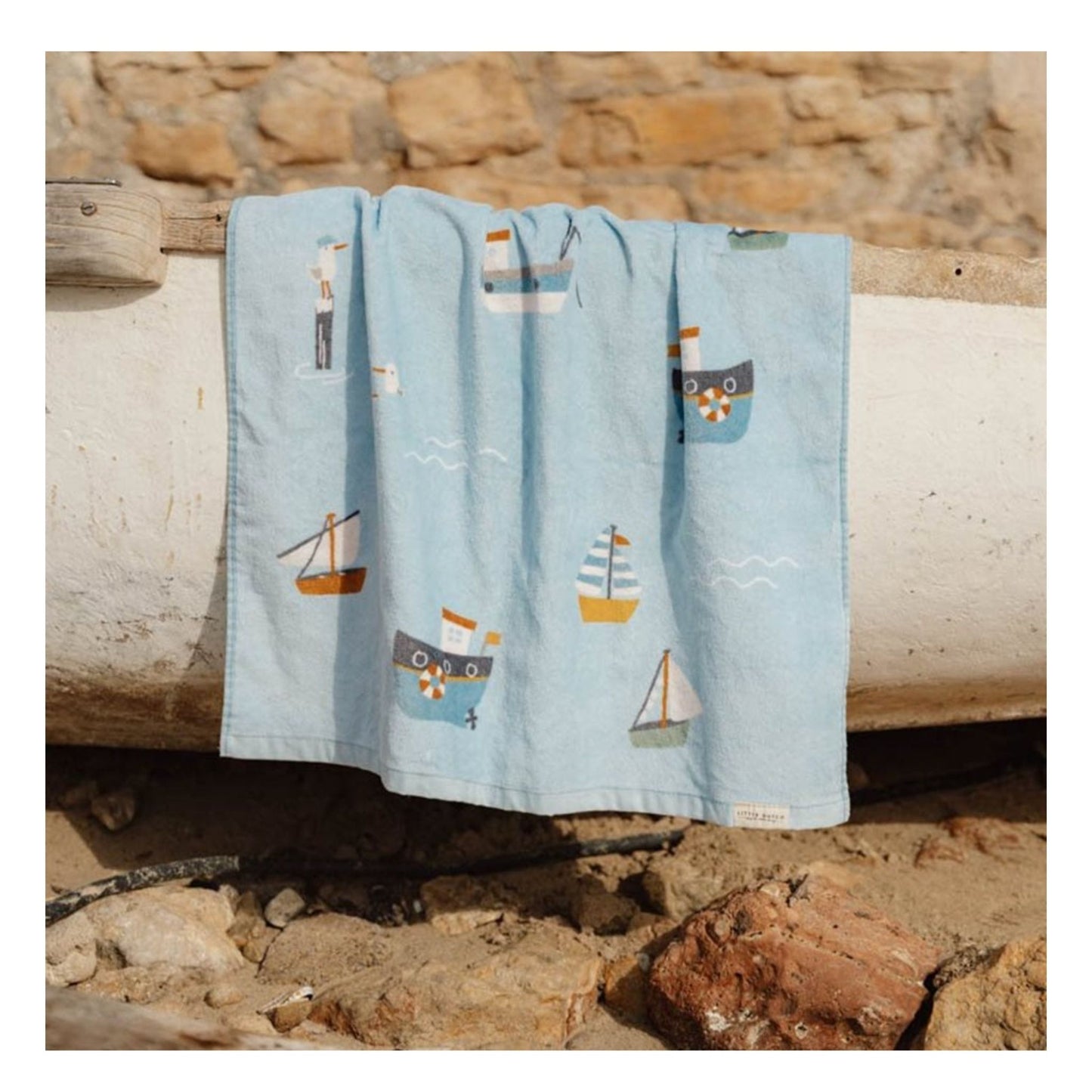 Best Kids' Bath Towel Sailors Bay - Sweet Pea