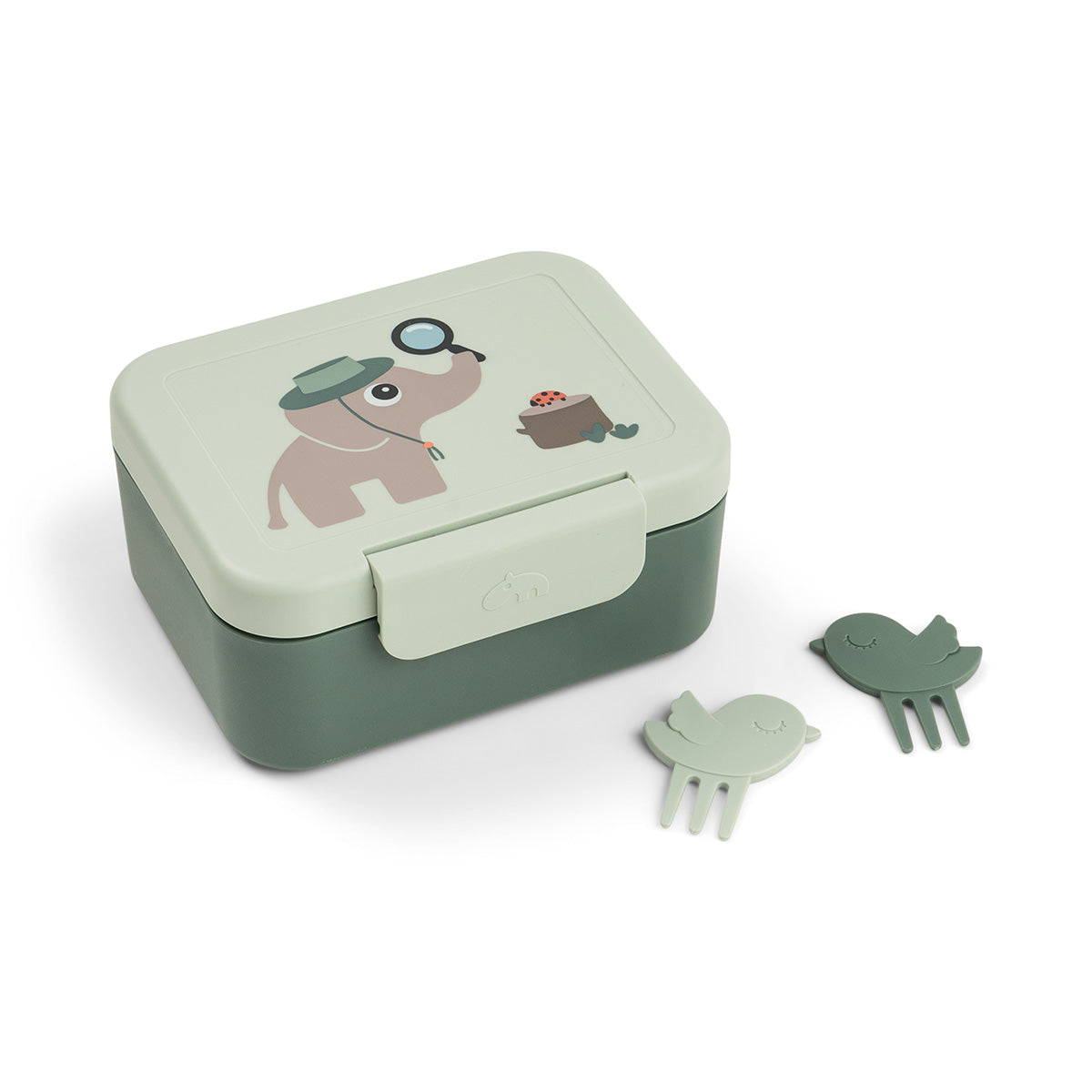 Tiny Lunch Box with Snack Picks